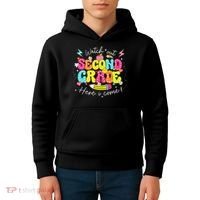 Back To School Watch Out Second Grade Here I Come Pencil Kids Hoodie thumb 4