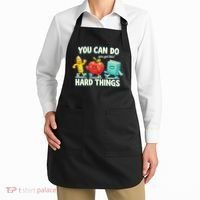 Back To School Gift You Can Do Hard Things Teacher Apron thumb 2