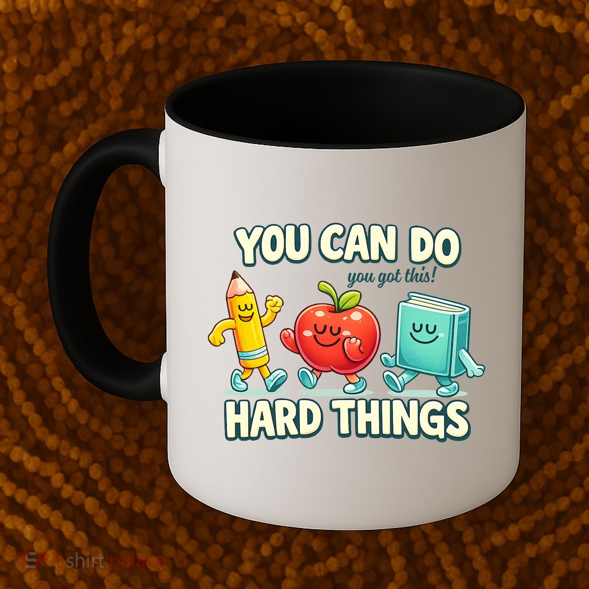Back To School Gift You Can Do Hard Things Teacher Coffee Mug