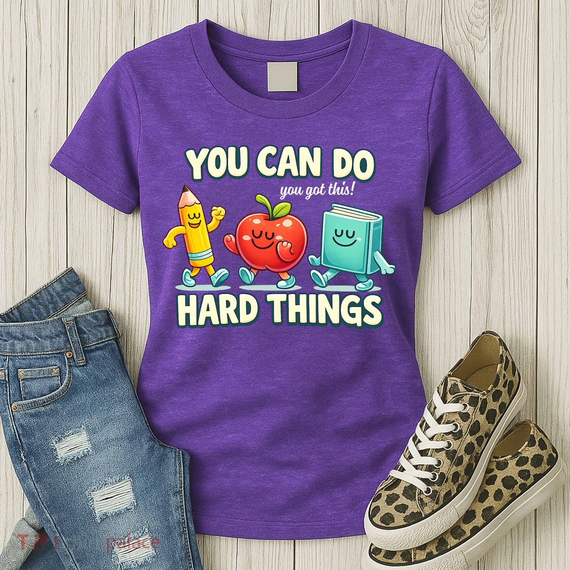 Back To School Gift You Can Do Hard Things Teacher Women's T-Shirt