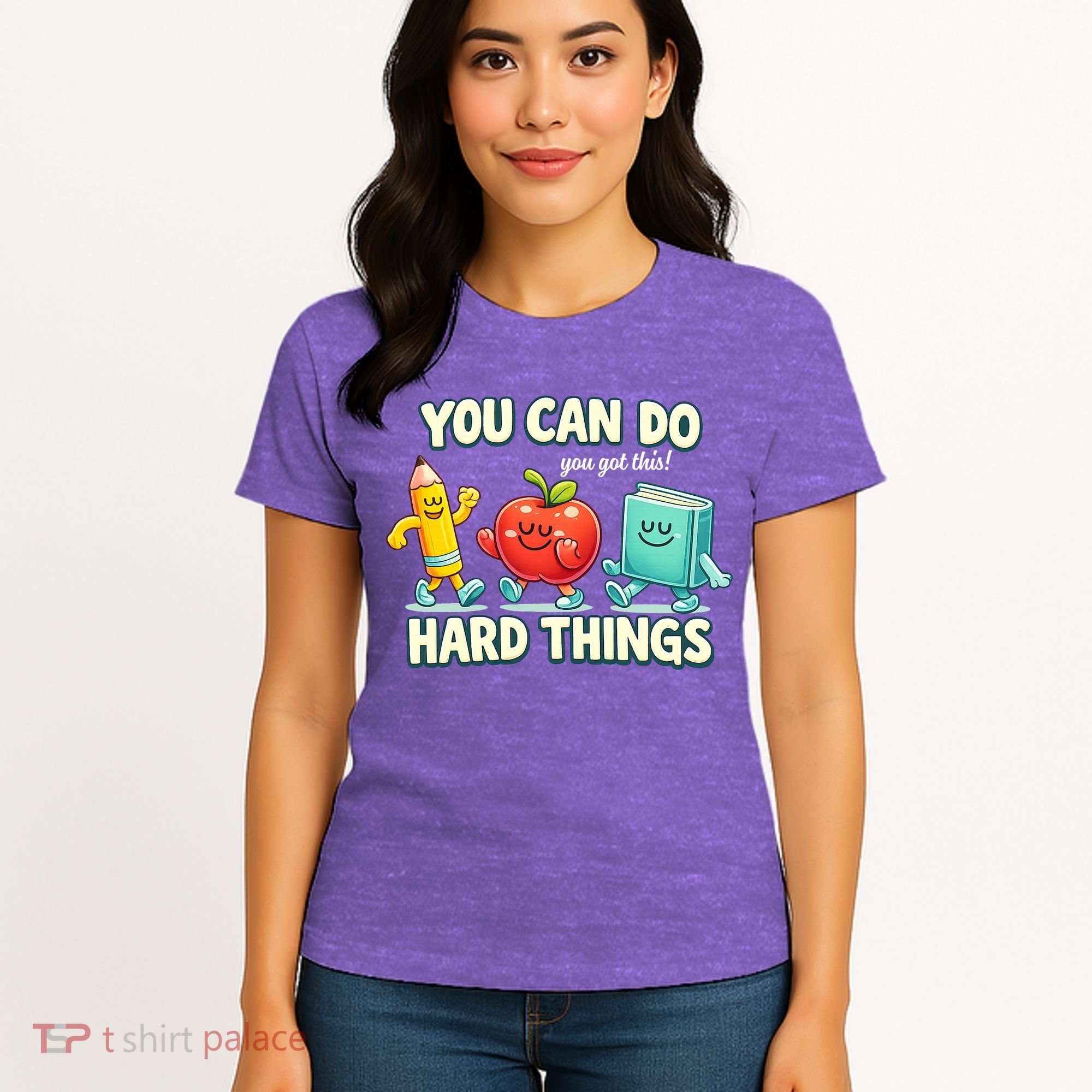 Back To School Gift You Can Do Hard Things Teacher Women's T-Shirt