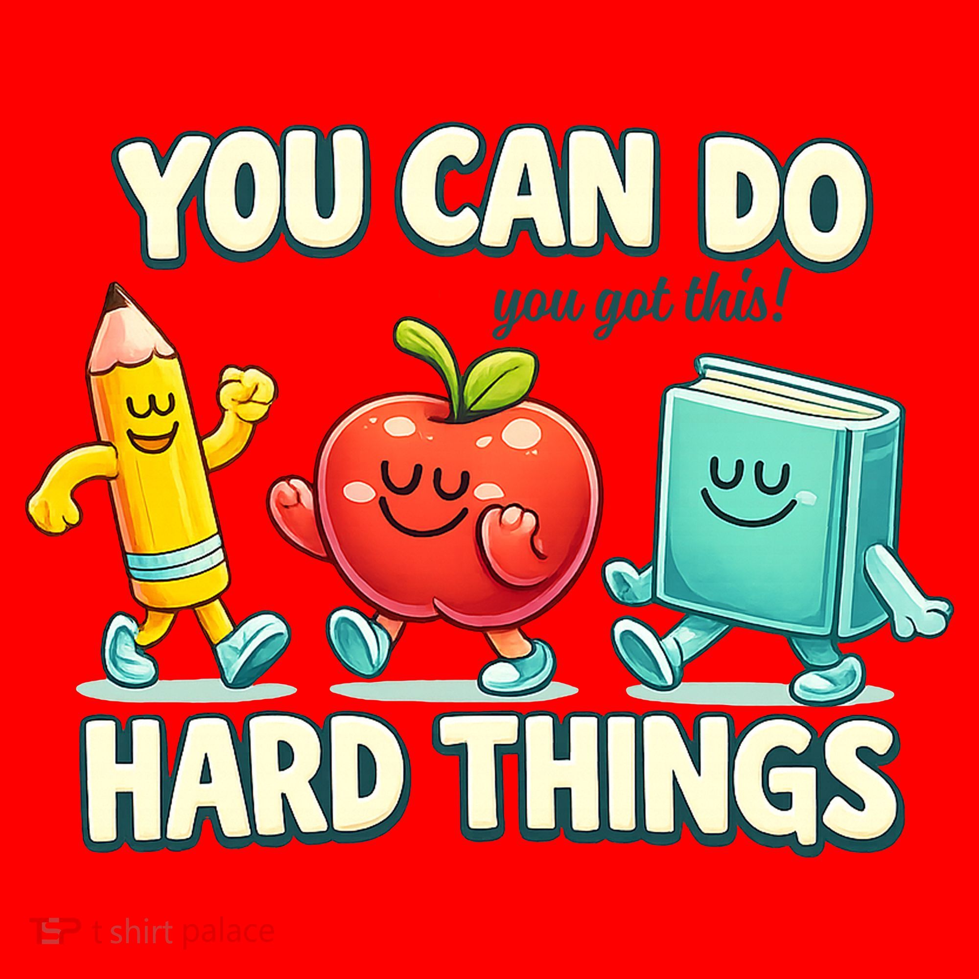 Back To School Gift You Can Do Hard Things Teacher Santa Hat