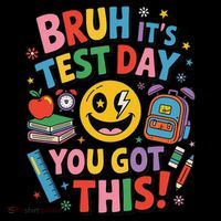 Back To School Bruh Its Test Day You Got This For Students Women's Hoodie thumb 2