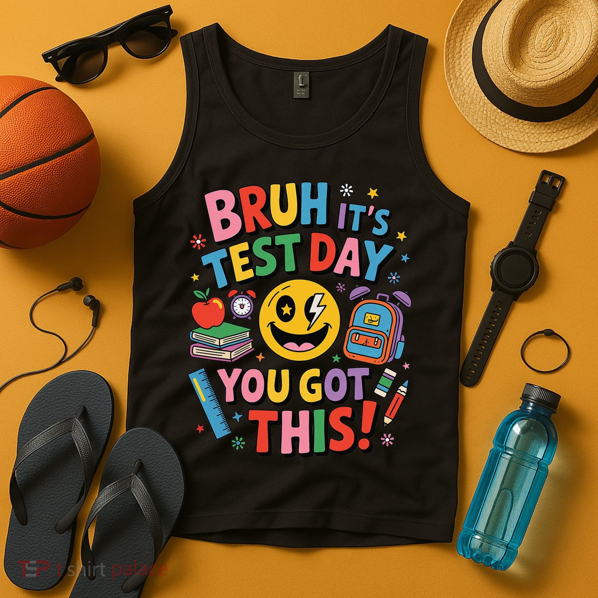 Back To School Bruh Its Test Day You Got This For Students Tank Top