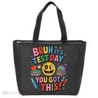 Back To School Bruh Its Test Day You Got This For Students Tote Bag thumb 0