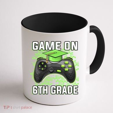 Back To School Game On 6Th Grade Funny Gamer Funny Gift Coffee Mug back