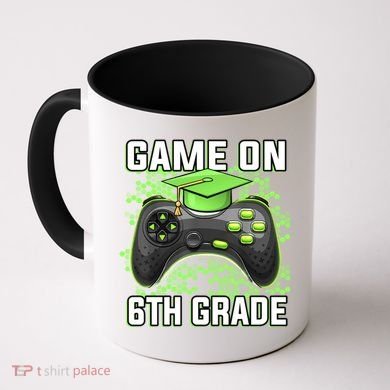 Back To School Game On 6Th Grade Funny Gamer Funny Gift Coffee Mug