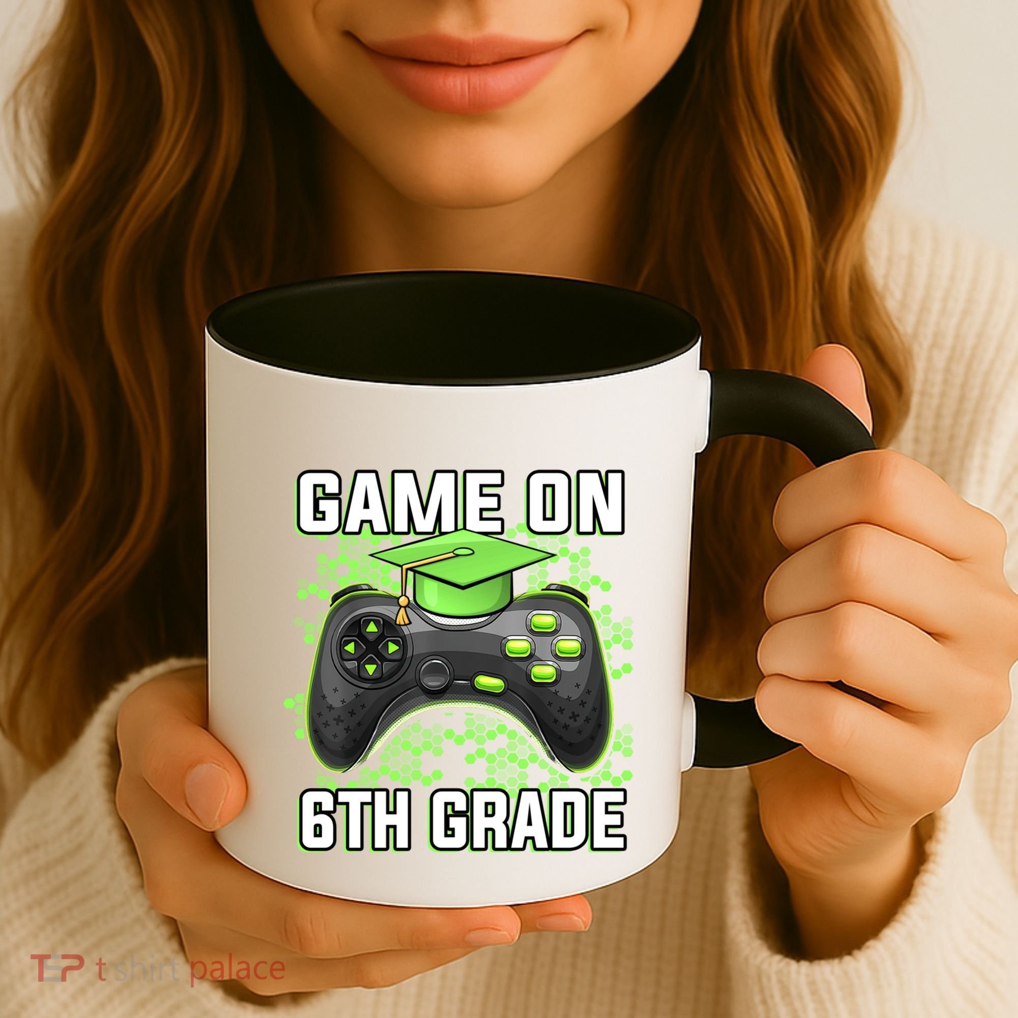 Back To School Game On 6Th Grade Funny Gamer Funny Gift Coffee Mug