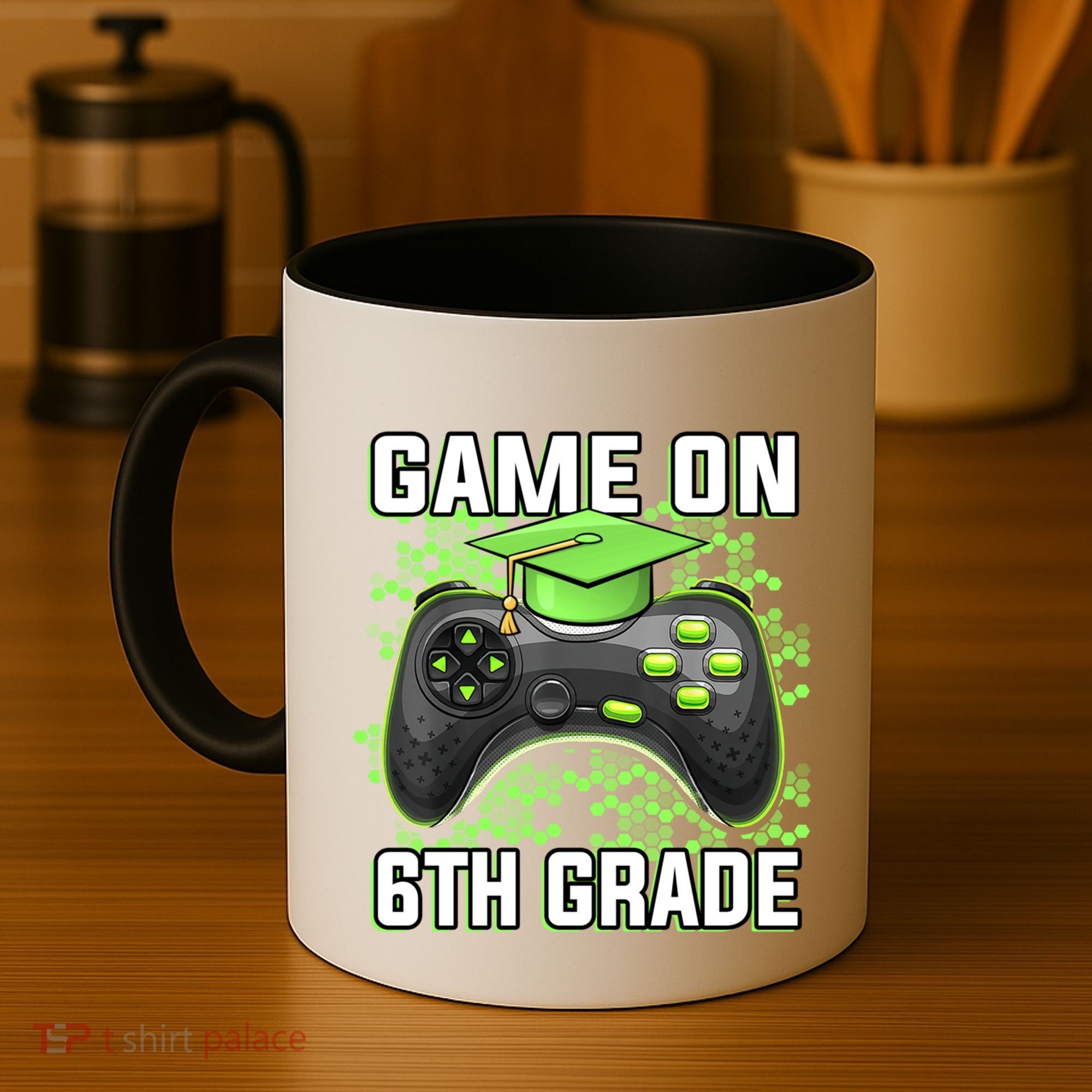 Back To School Game On 6Th Grade Funny Gamer Funny Gift Coffee Mug