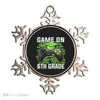 Back To School Game On 6Th Grade Funny Gamer Funny Gift Ornament thumb 0