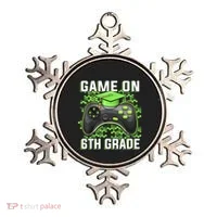 Back To School Game On 6Th Grade Funny Gamer Funny Gift Ornament thumb 0