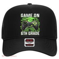 Back To School Game On 6Th Grade Funny Gamer Funny Gift Hat thumb 0