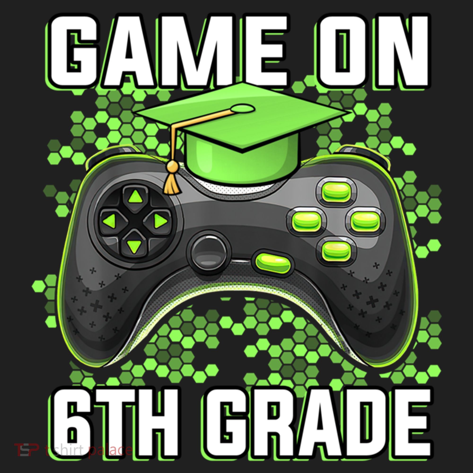 Back To School Game On 6Th Grade Funny Gamer Funny Gift Hat