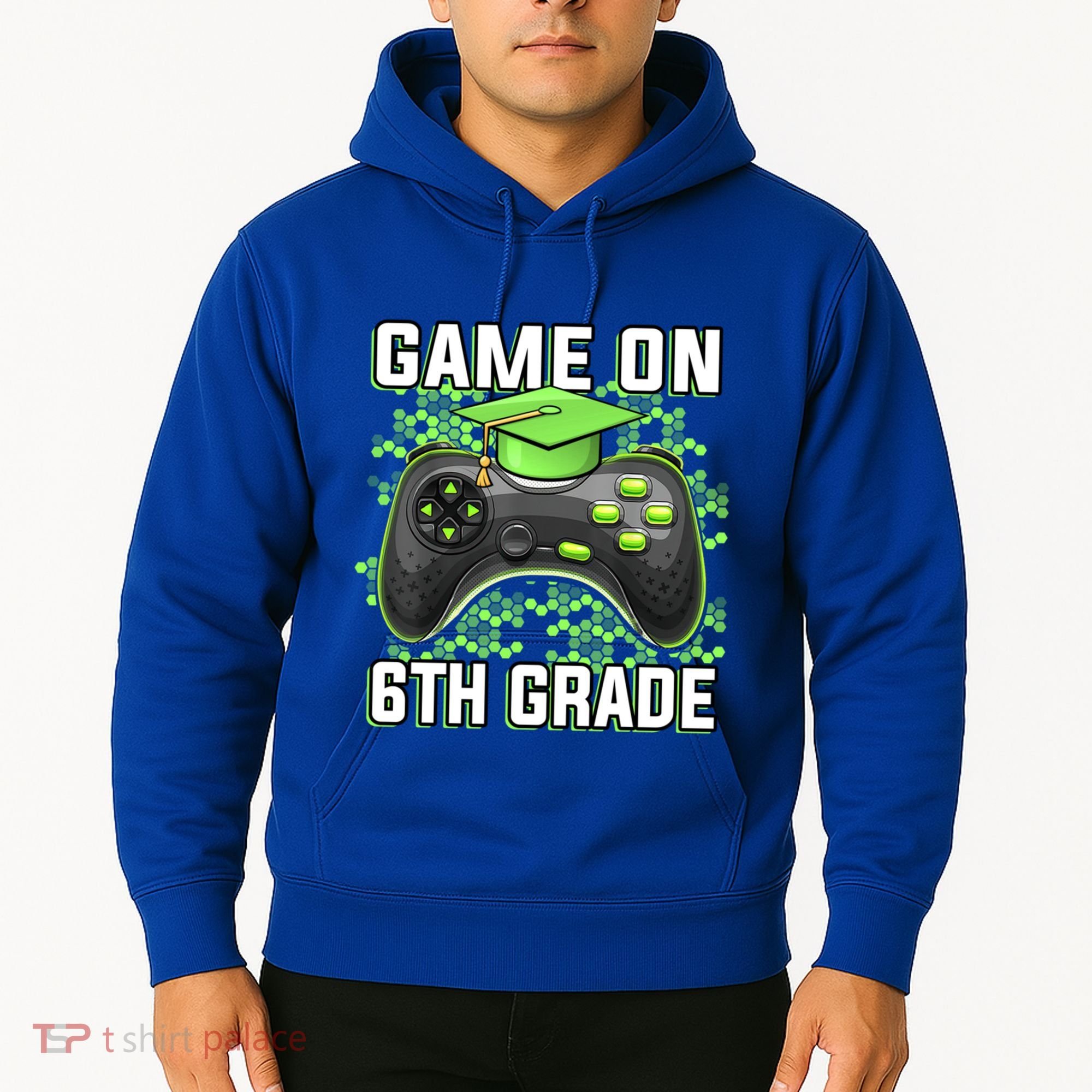 Back To School Game On 6Th Grade Funny Gamer Funny Gift Hoodie