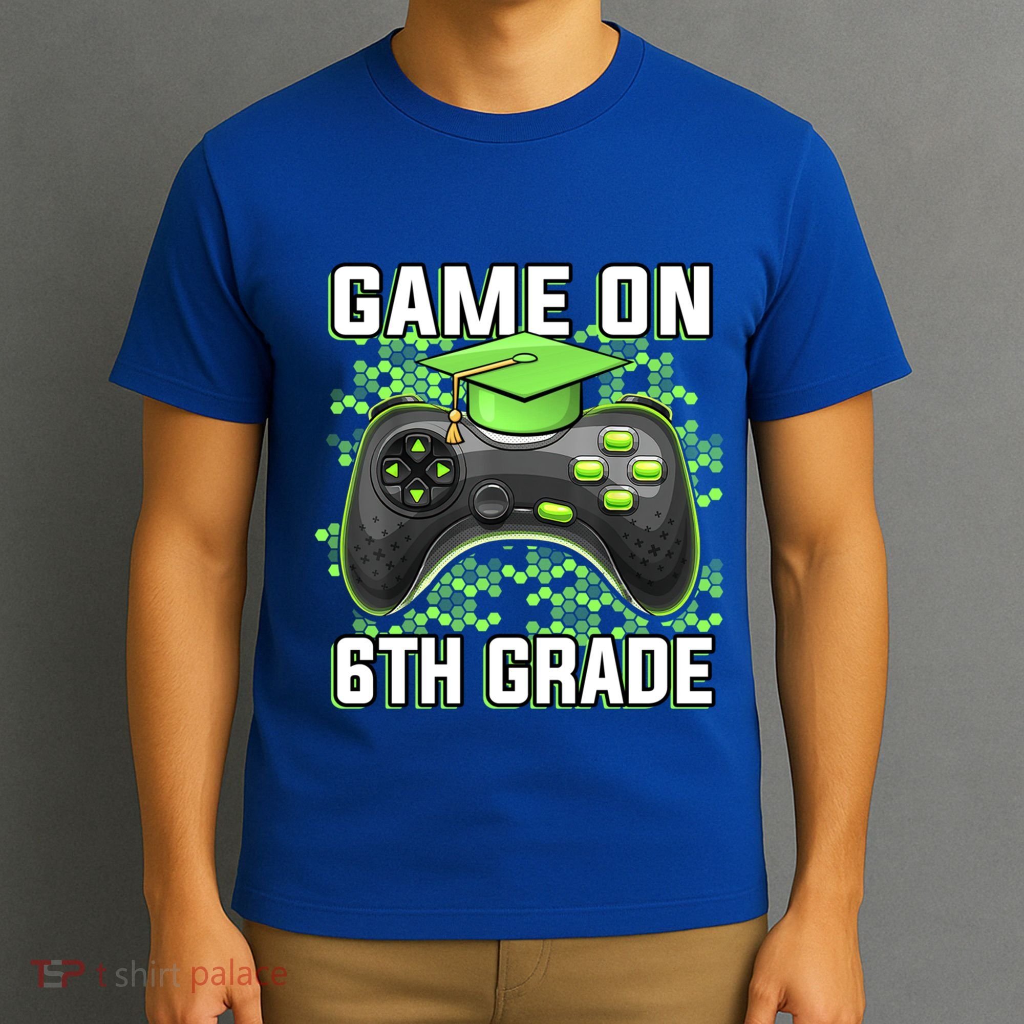 Back To School Game On 6Th Grade Funny Gamer Funny Gift T-Shirt