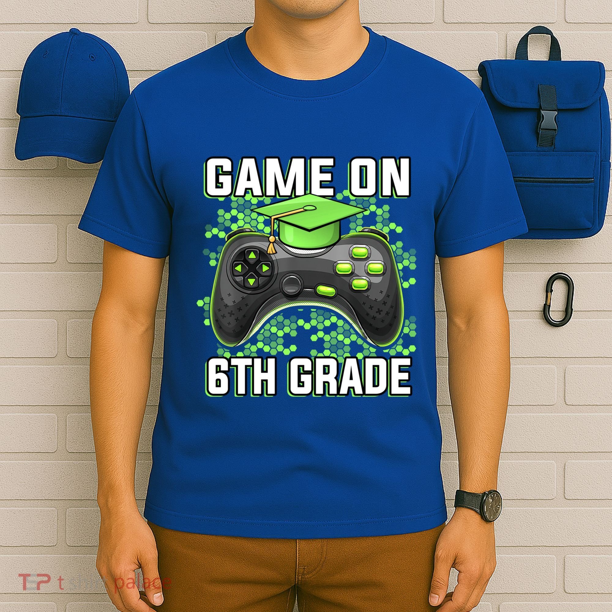 Back To School Game On 6Th Grade Funny Gamer Funny Gift T-Shirt