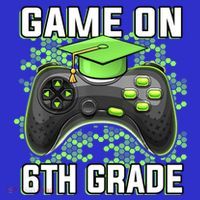 Back To School Game On 6Th Grade Funny Gamer Funny Gift Mousepad thumb 1