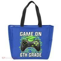 Back To School Game On 6Th Grade Funny Gamer Funny Gift Tote Bag thumb 0