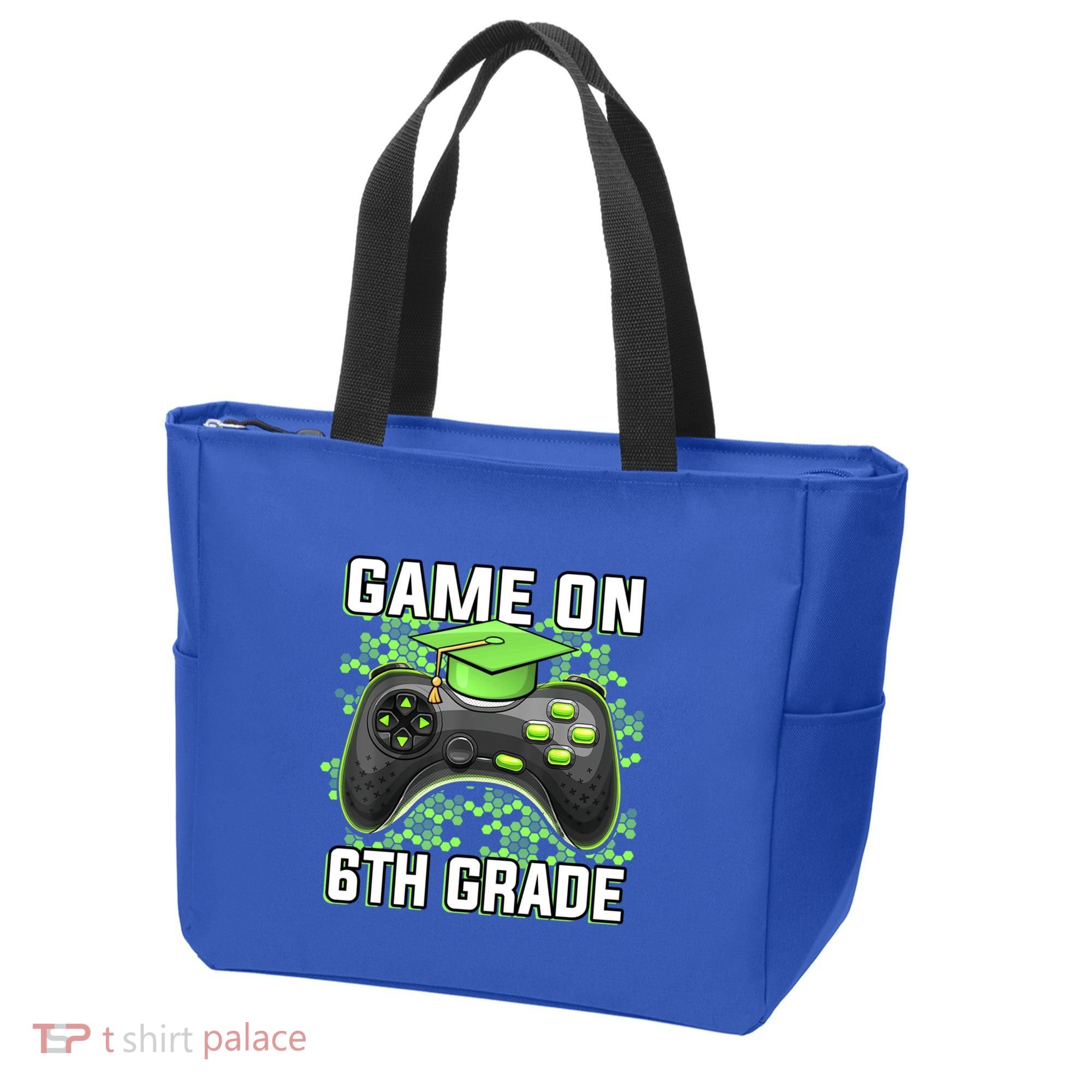 Back To School Game On 6Th Grade Funny Gamer Funny Gift Tote Bag