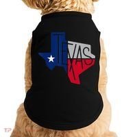 Beautiful Texas State Flag Star Silhouette Doggie Tank thumb 0