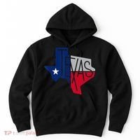 Beautiful Texas State Flag Star Silhouette Hoodie thumb 0
