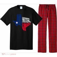 Beautiful Texas State Flag Star Silhouette Pajama Set thumb 0