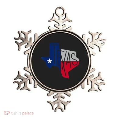 Beautiful Texas State Flag Star Silhouette Ornament