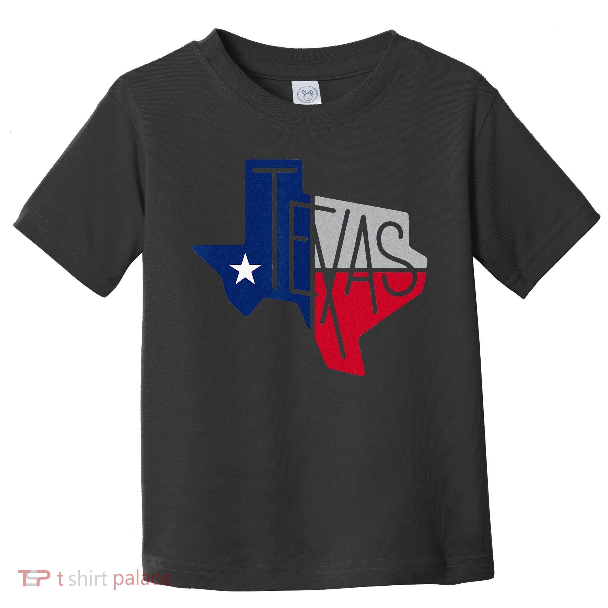 Beautiful Texas State Flag Star Silhouette Toddler T-Shirt
