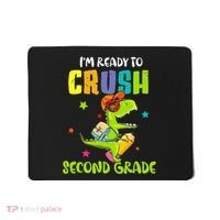 Back To School I'm Ready To Crush Second Grade Dinosaur Mousepad thumb 0