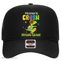Back To School I'm Ready To Crush Second Grade Dinosaur Hat thumb 0