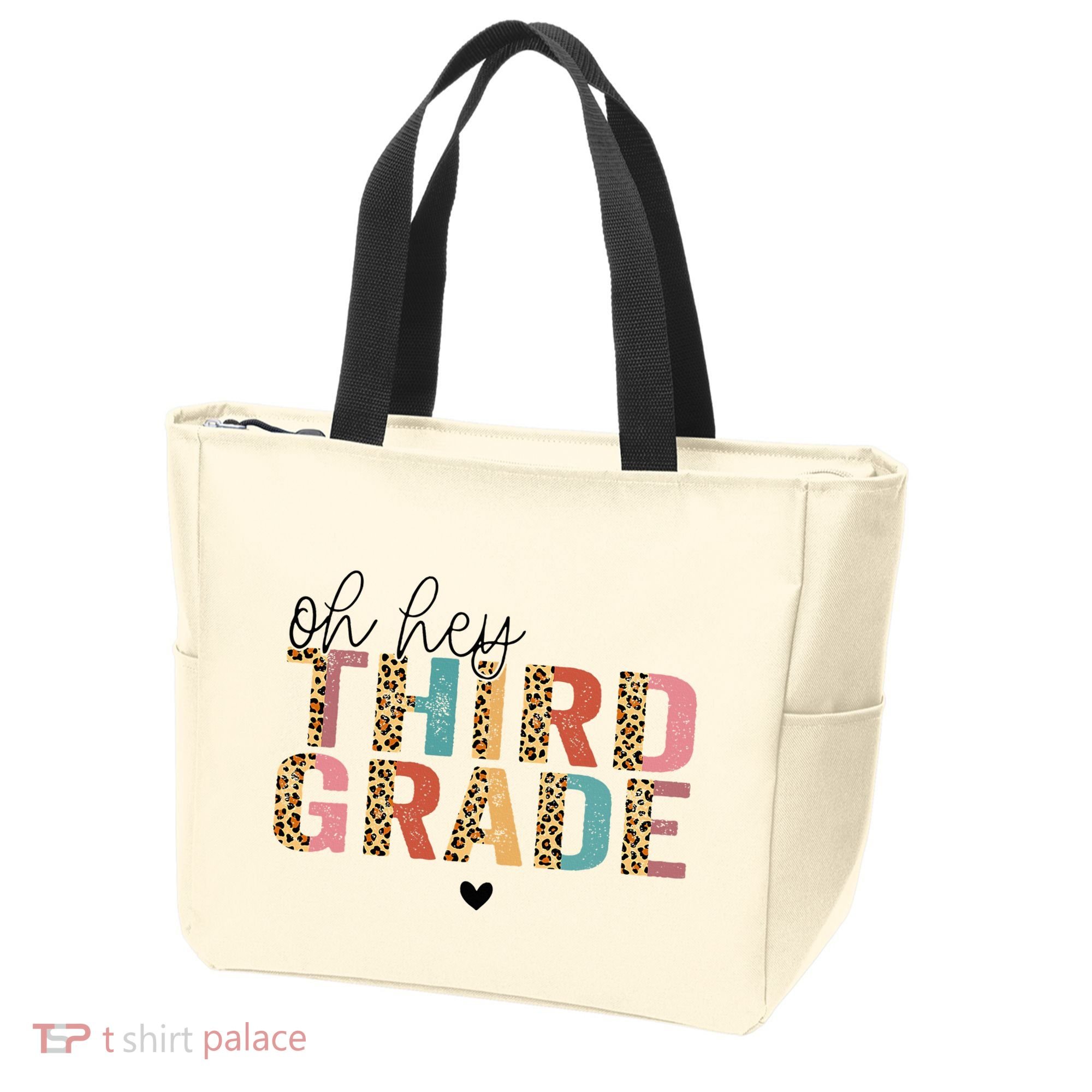 Back To School Oh Hey Third Grade First Day Teacher Student Tote Bag