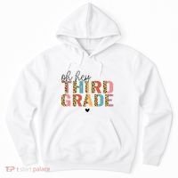 Back To School Oh Hey Third Grade First Day Teacher Student Hoodie thumb 0