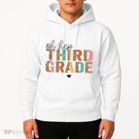 Back To School Oh Hey Third Grade First Day Teacher Student Hoodie thumb 2