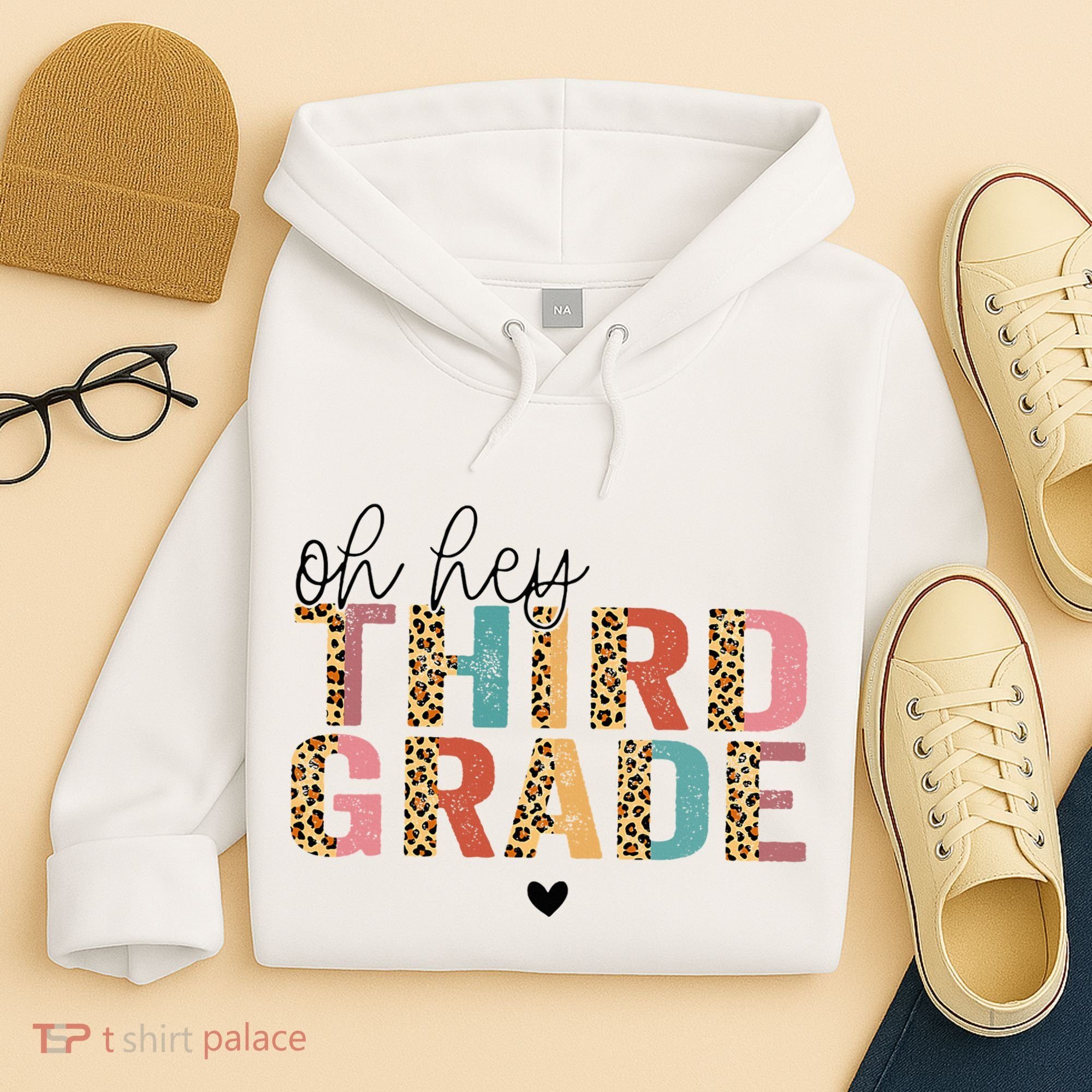 Back To School Oh Hey Third Grade First Day Teacher Student Hoodie