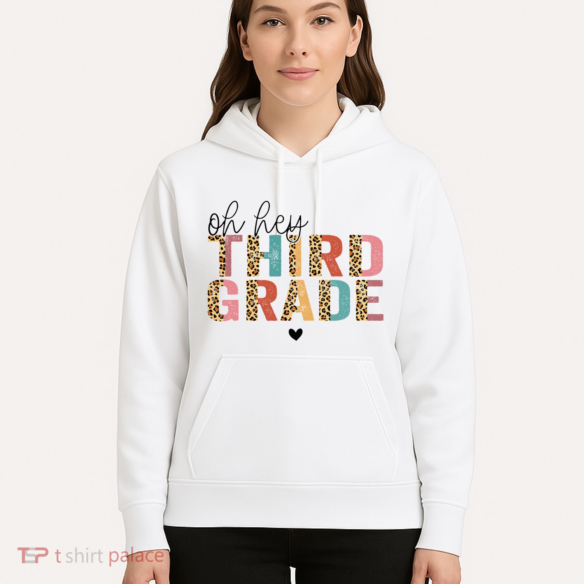 Back To School Oh Hey Third Grade First Day Teacher Student Hoodie