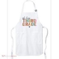 Back To School Oh Hey Third Grade First Day Teacher Student Apron thumb 0