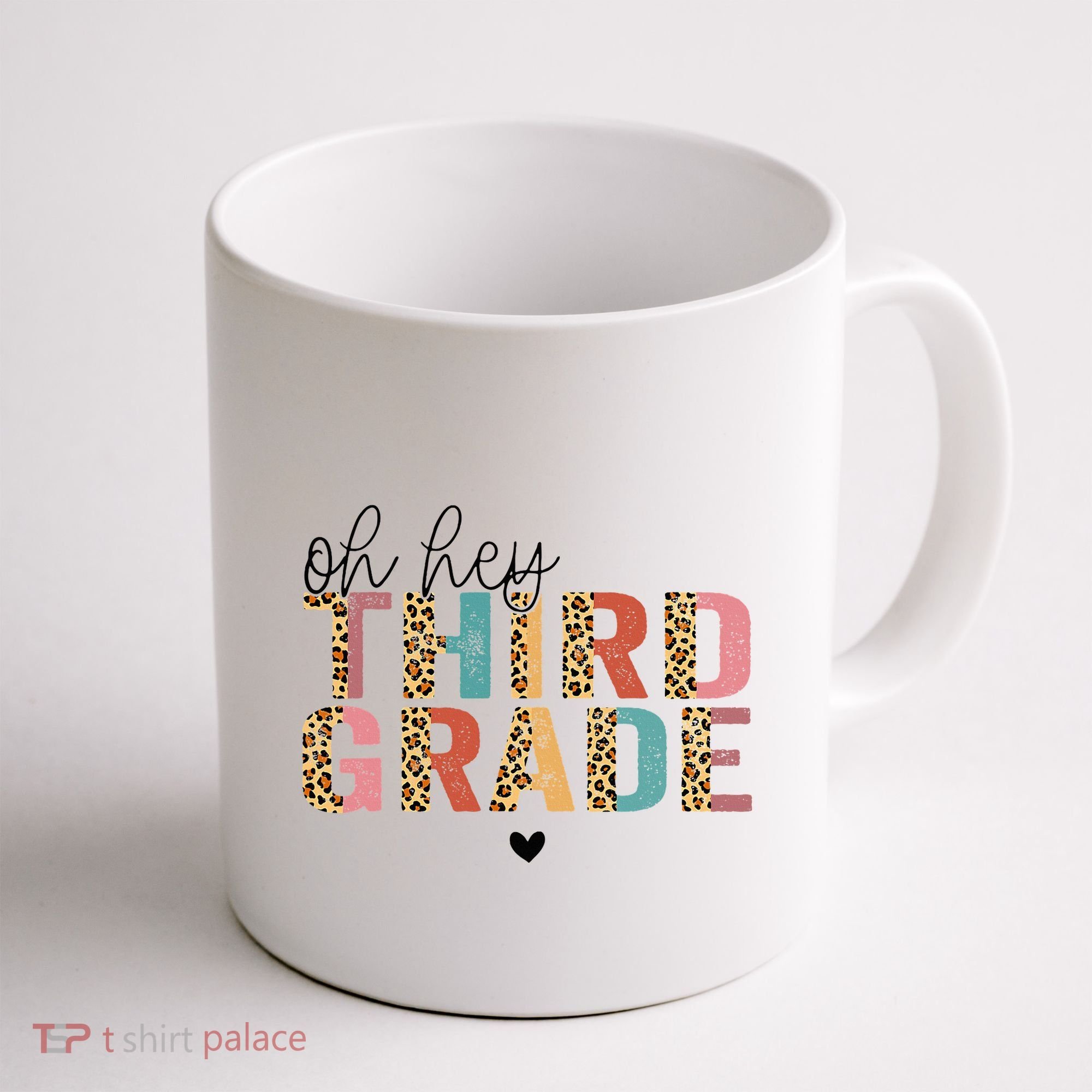 Back To School Oh Hey Third Grade First Day Teacher Student Coffee Mug