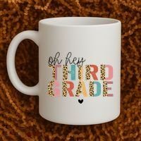 Back To School Oh Hey Third Grade First Day Teacher Student Coffee Mug thumb 2