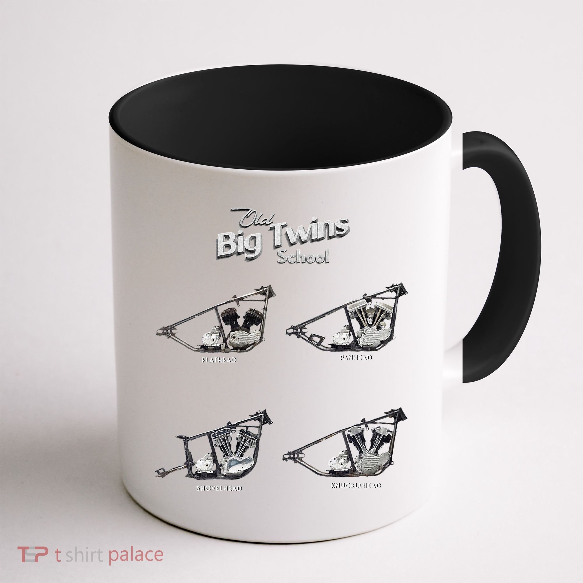 Big Twins Shovelhead Knucklehead Panhead Flathead Hd V Twin Premium Coffee Mug