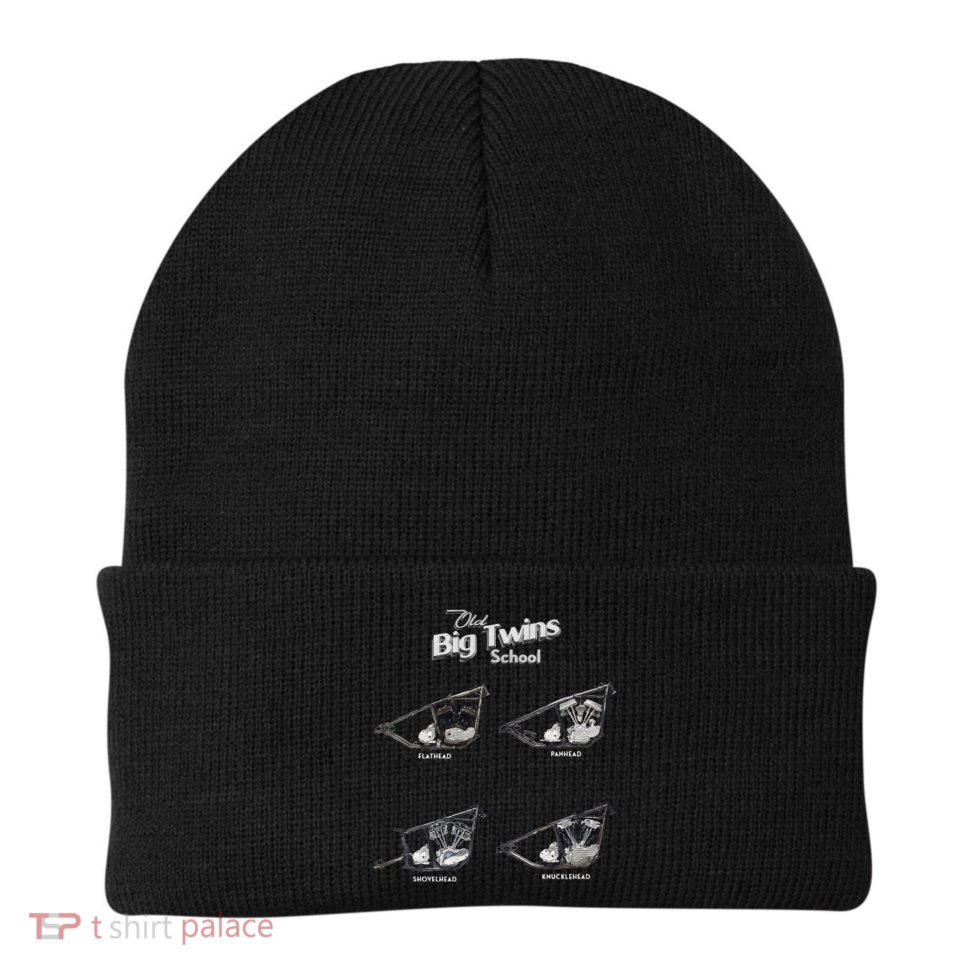 Big Twins Shovelhead Knucklehead Panhead Flathead Hd V Twin Premium Beanie