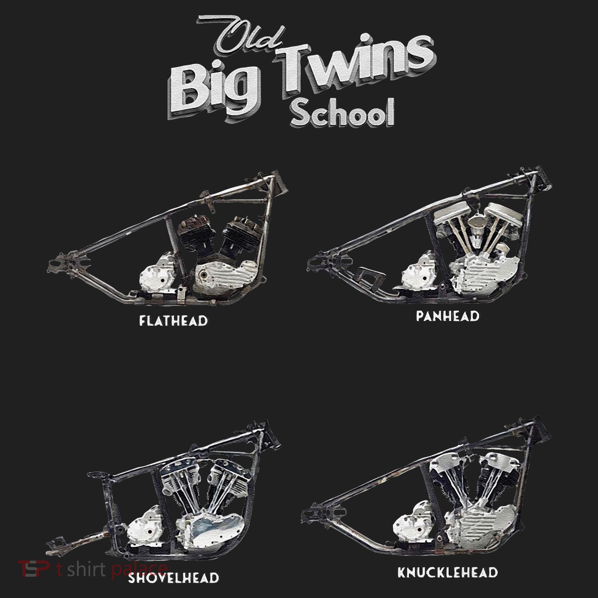 Big Twins Shovelhead Knucklehead Panhead Flathead Hd V Twin Premium Hat