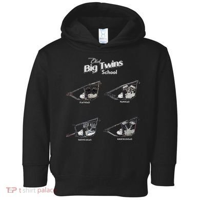 Big Twins Shovelhead Knucklehead Panhead Flathead Hd V Twin Premium Toddler Hoodie