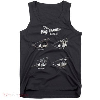 Big Twins Shovelhead Knucklehead Panhead Flathead Hd V Twin Premium Tank Top