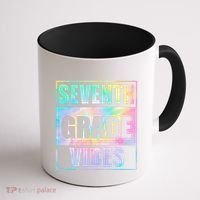 Back To School 7th Grade Vibes First Day Of School Teachers Coffee Mug thumb 1
