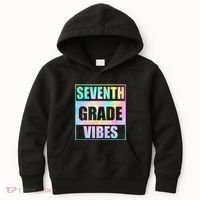Back To School 7th Grade Vibes First Day Of School Teachers Kids Hoodie thumb 0