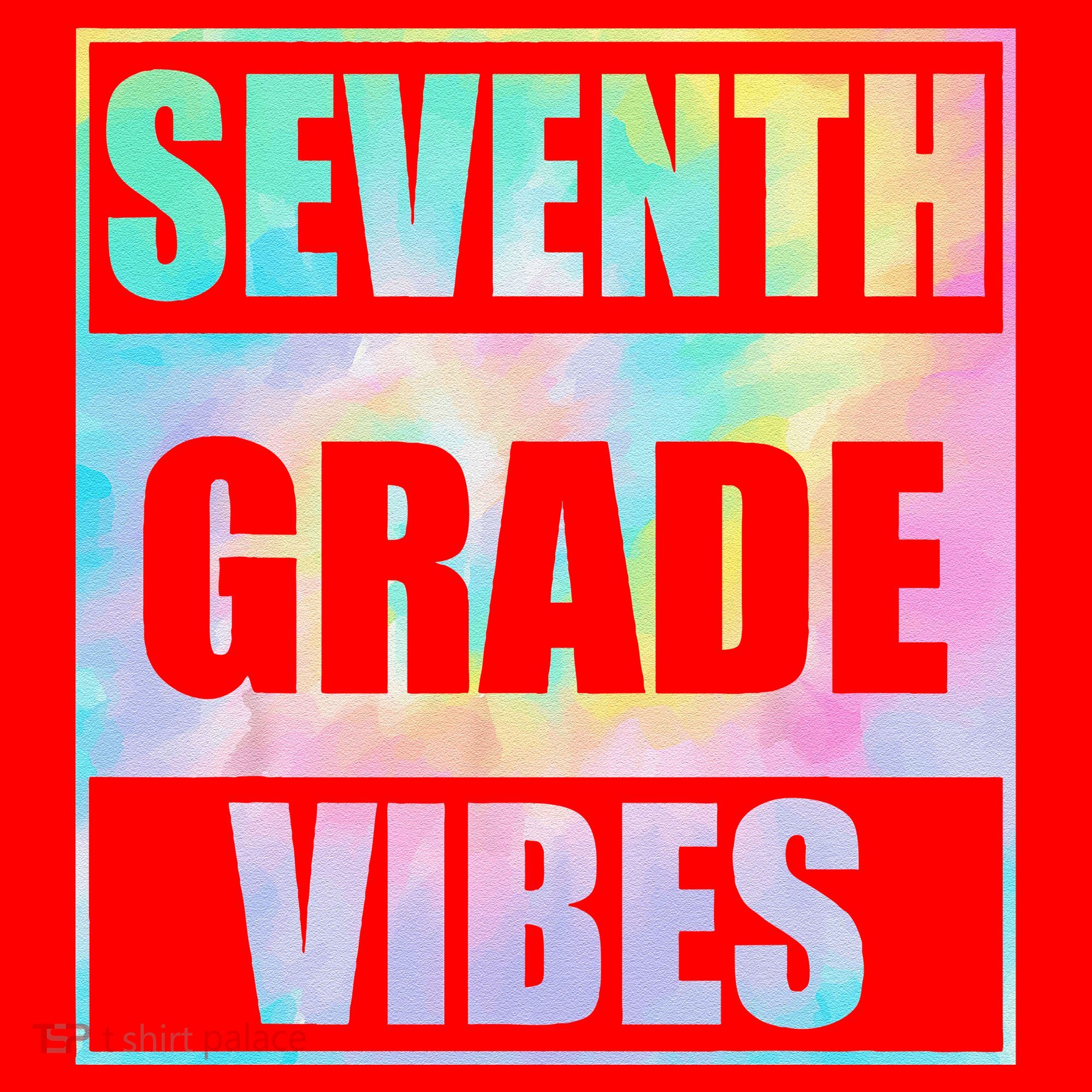 Back To School 7th Grade Vibes First Day Of School Teachers Santa Hat