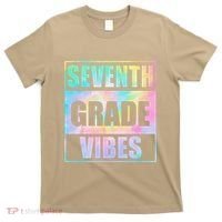 Back To School 7th Grade Vibes First Day Of School Teachers T-Shirt thumb 0