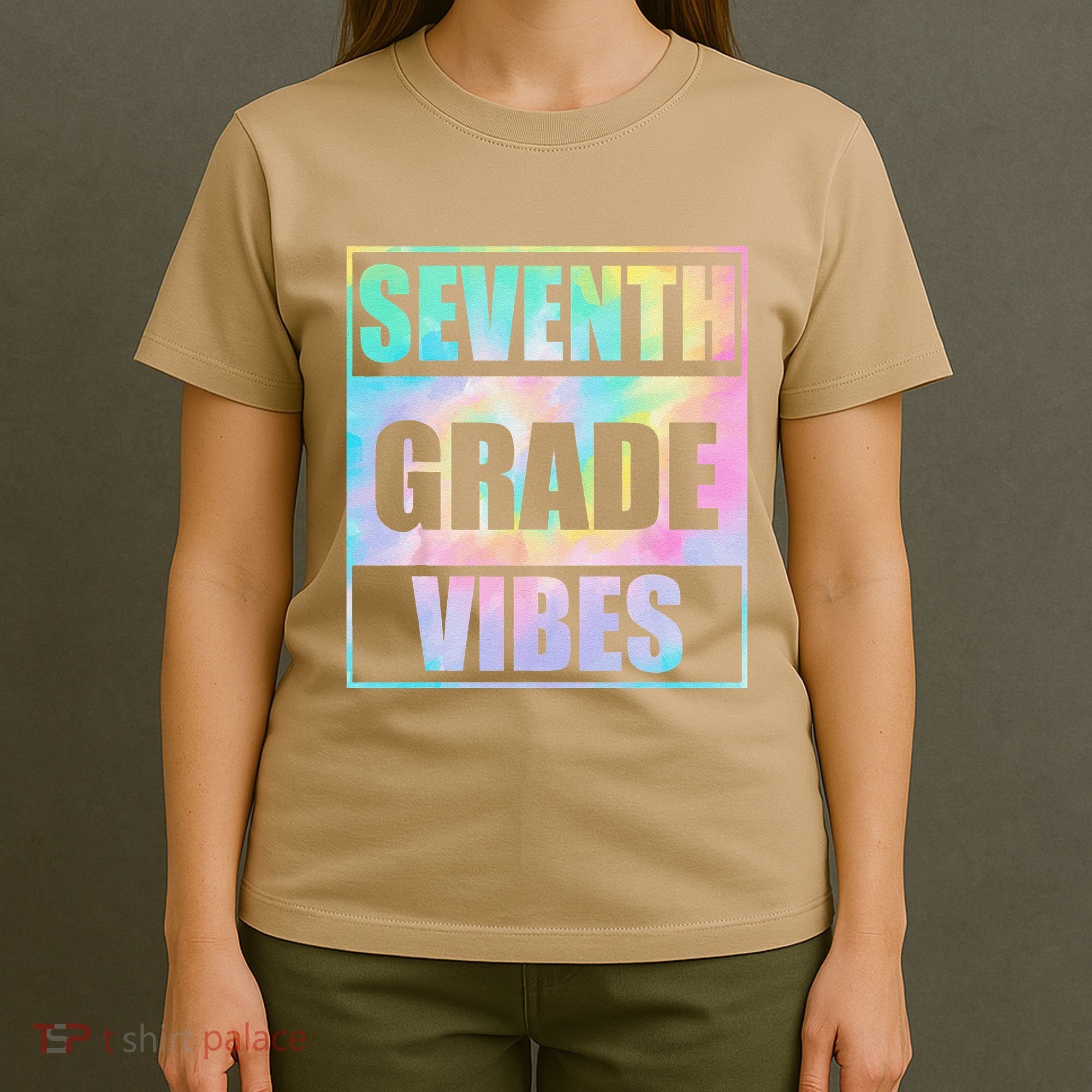 Back To School 7th Grade Vibes First Day Of School Teachers T-Shirt