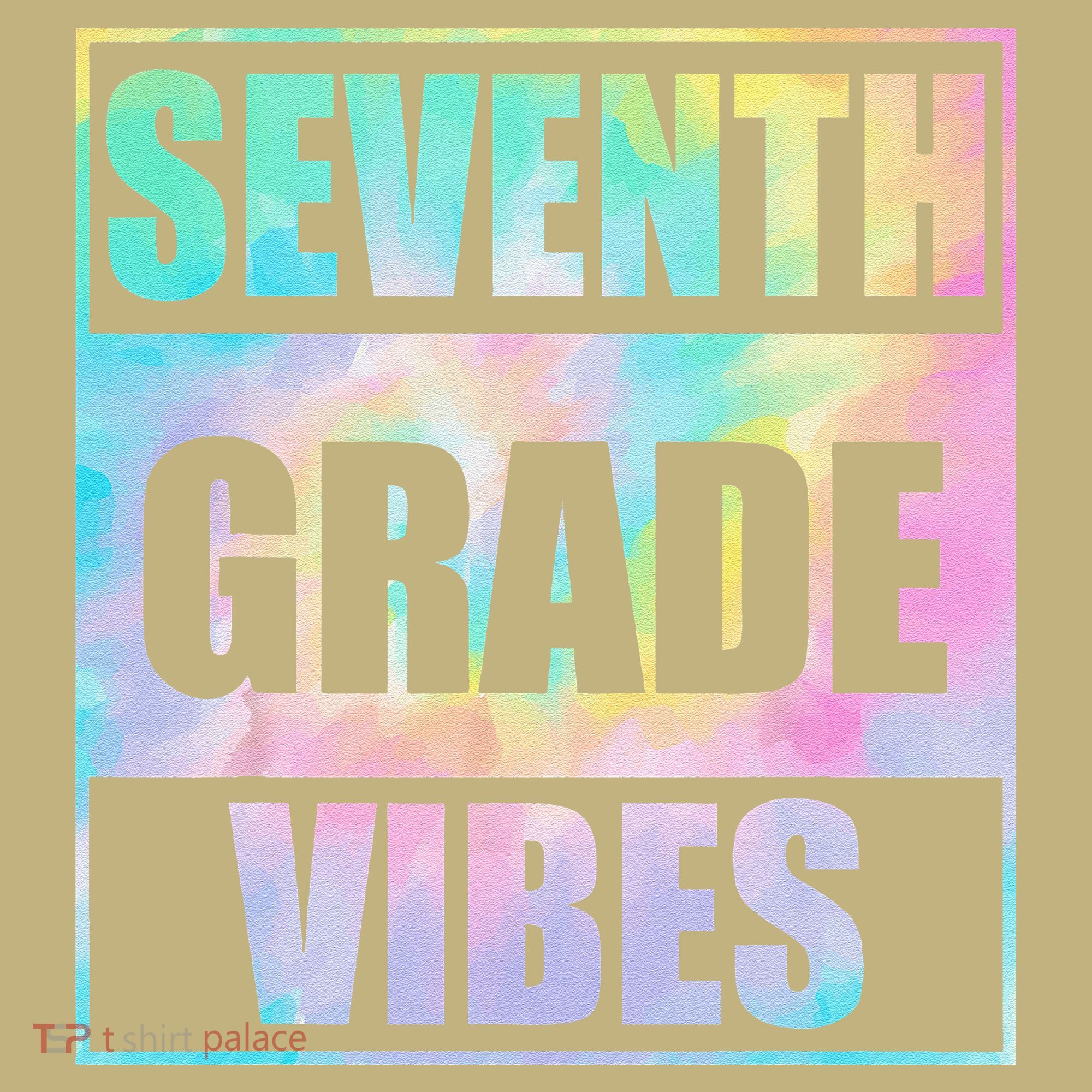 Back To School 7th Grade Vibes First Day Of School Teachers T-Shirt
