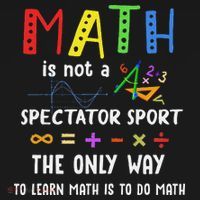 Back To School Math Is Not A Spectator Sport Math Teacher Pajama Set thumb 2